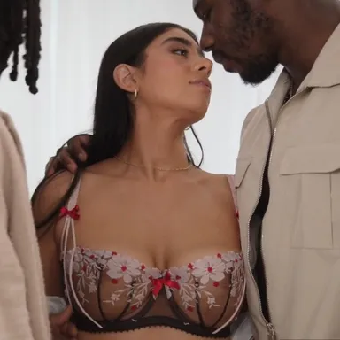 BLACKED Stacked BBC-Queen Violet Myers Takes On Three Massive Cocks