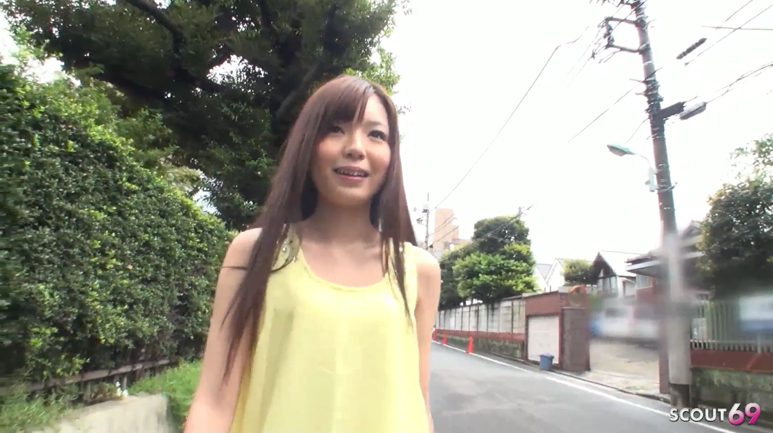 Skinny Japanese Teen talk to Suck Cock of Virgin Classmate and let him CIM when home alone in Japan Uncensored JAV