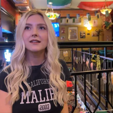 Eva Elfie Makes a Bold Invitation After Meeting a Lucky Stranger at a Bar